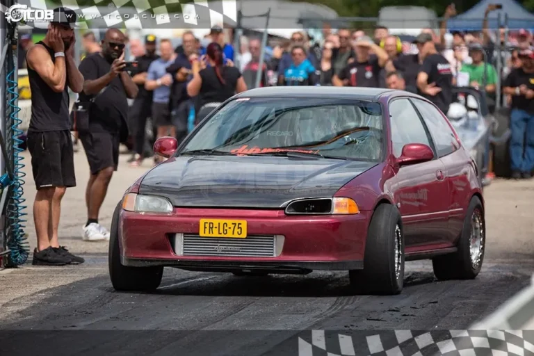 Dustin Karelse's Honda Civic Drag Car – 8.671s ET Record