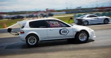Andrej Serdukov's Civic Drag Car – 9.282s ET Record
