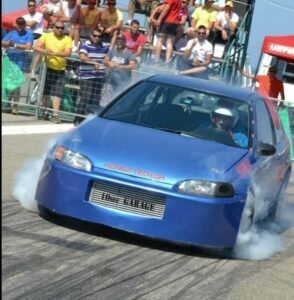 Giannis Giannopoulos's Honda Civic Drag Car – 9.328s ET Record