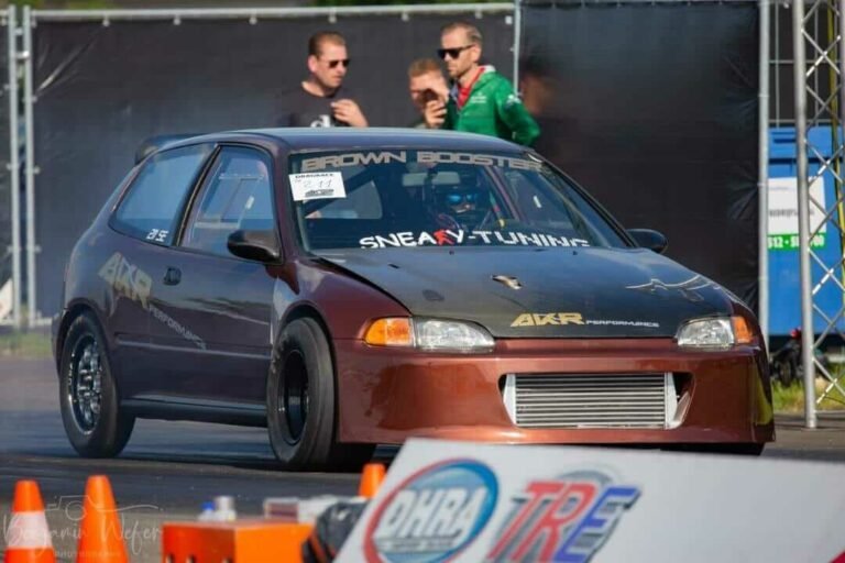 Gino De Jong's Honda Civic Drag Car – 9.554s ET Record