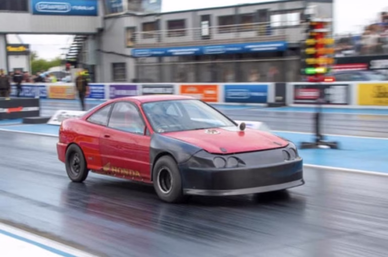Haider Jalal's Honda Integra Drag Car – 9.713s ET Record