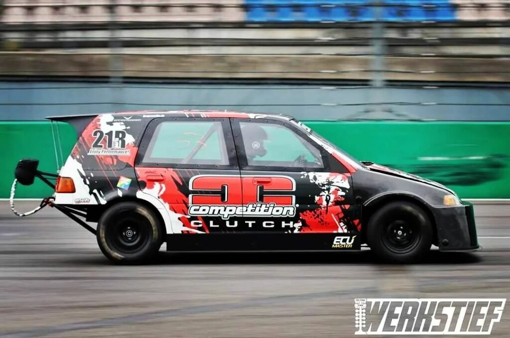 Nils Bürger's Honda Shuttle Drag Car – 9.080s ET Record
