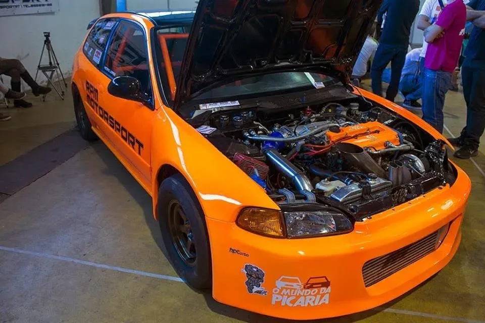Pedro Lopes's Civic Drag Car – 8.889s ET Record