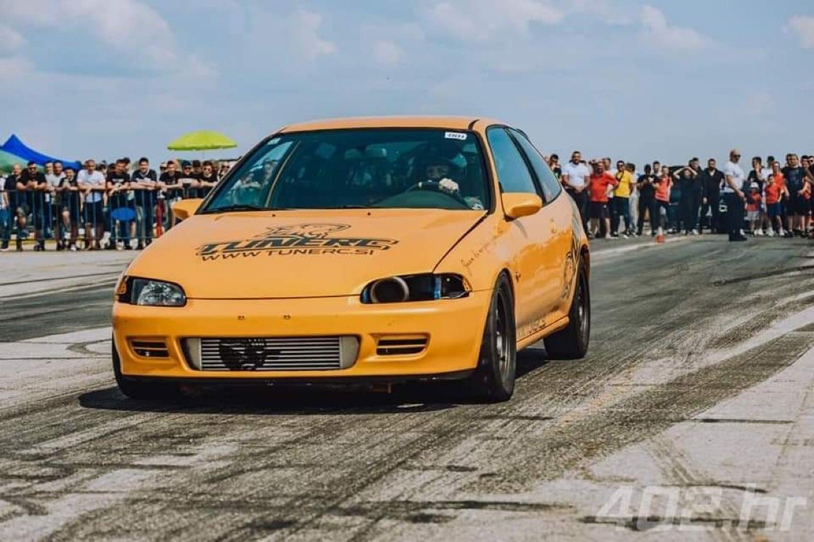 Tamara Sudarevic's Honda Civic Drag Car – 12.382s ET Record